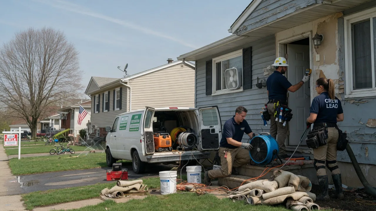 Flood Cleanup in Bay Springs, MS near me