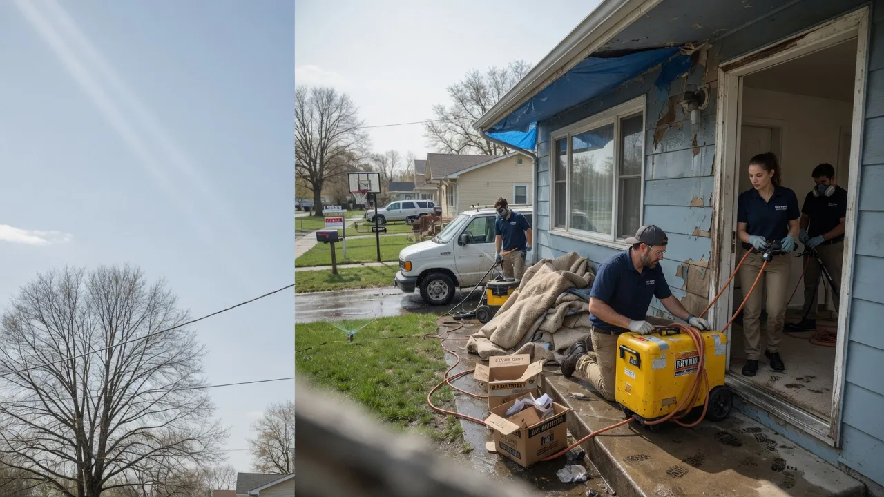 Basement Flood Cleanup in Bay Springs, MS near me